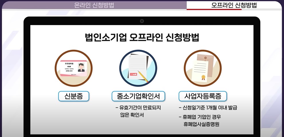 소상공인 이자환급 지원대상 금액 신청방법 서류