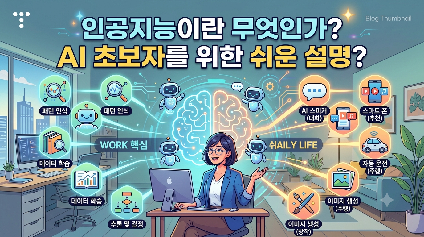 인공지능이란 무엇인가? AI 초보자를 위한 쉬운 설명