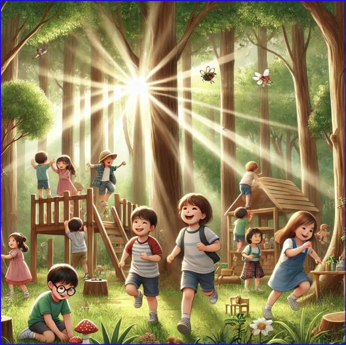 숲 체험 교육이 어린이 발달에 미치는 긍정적인 영향