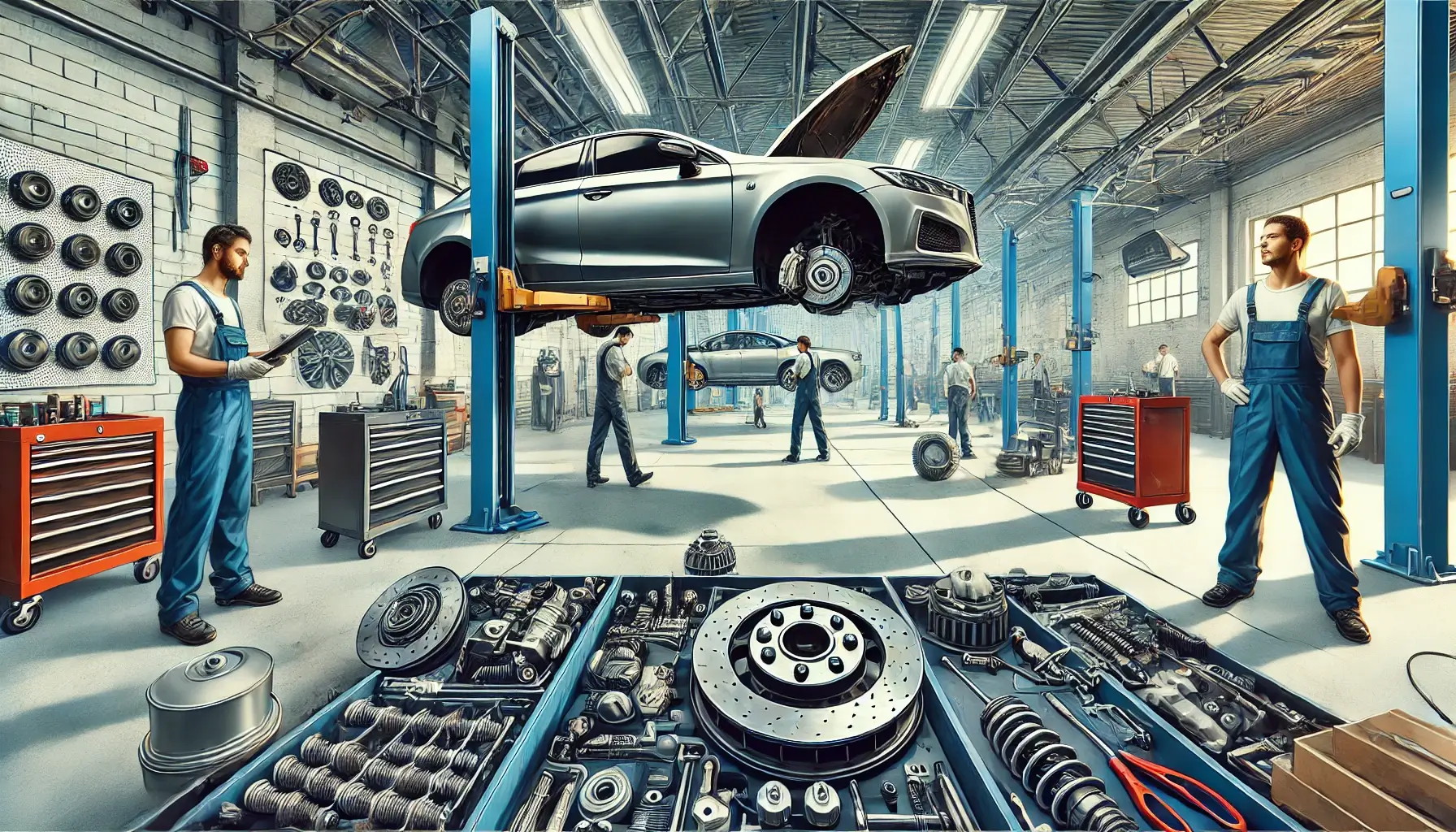 자동차 부품 부문