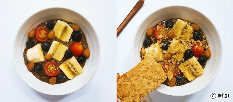 다이어트-요리-오트밀-죽-초코포리지-레시피
