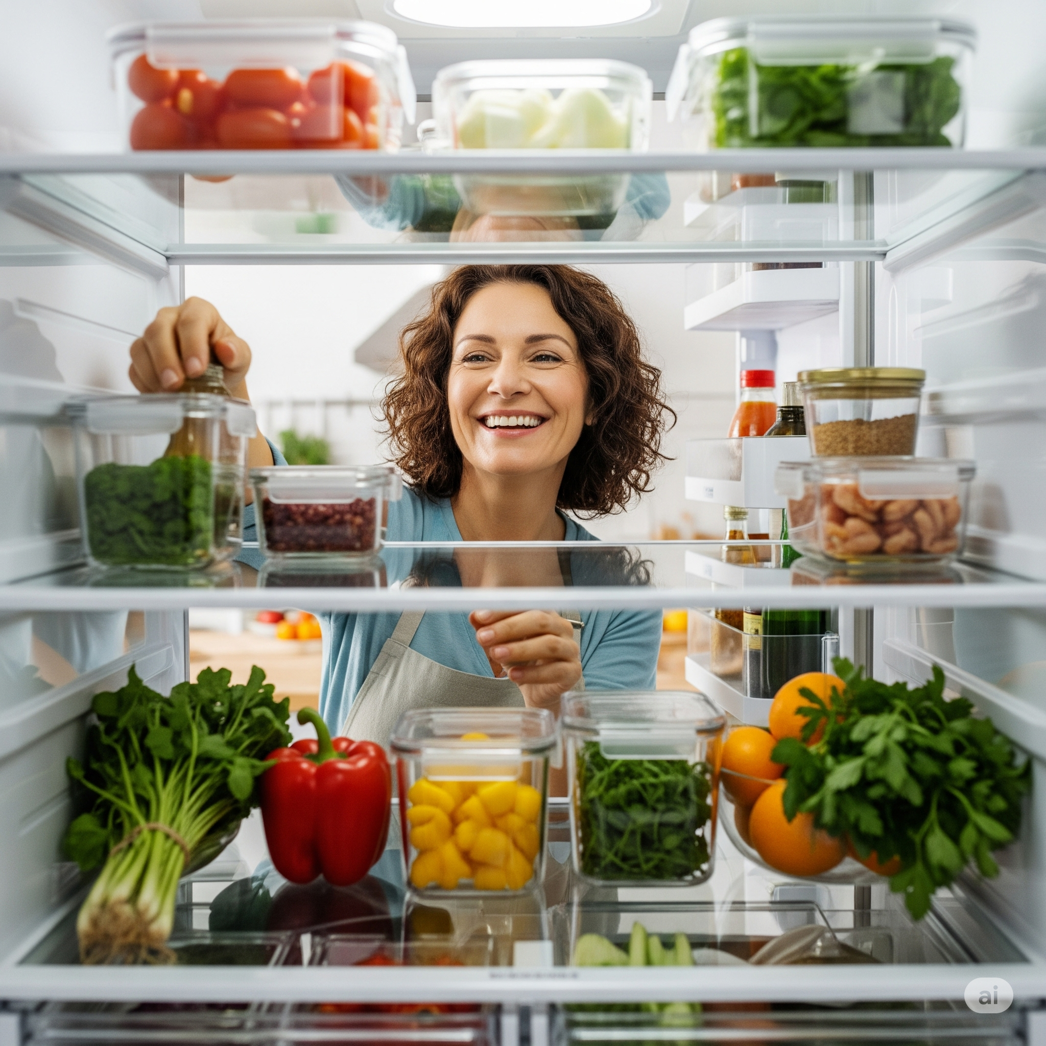 냉장고 정리 기술