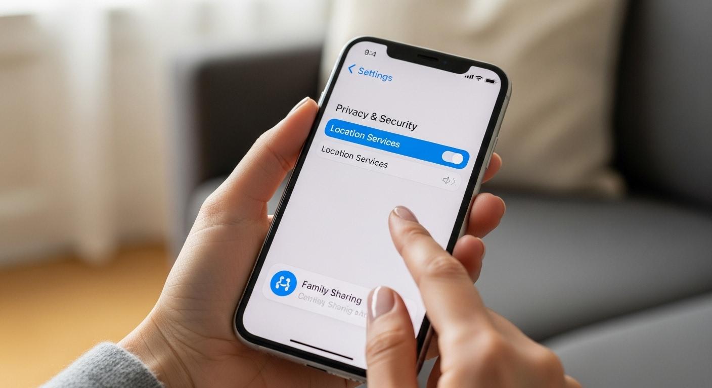 아이폰 가족 위치 공유 끄기