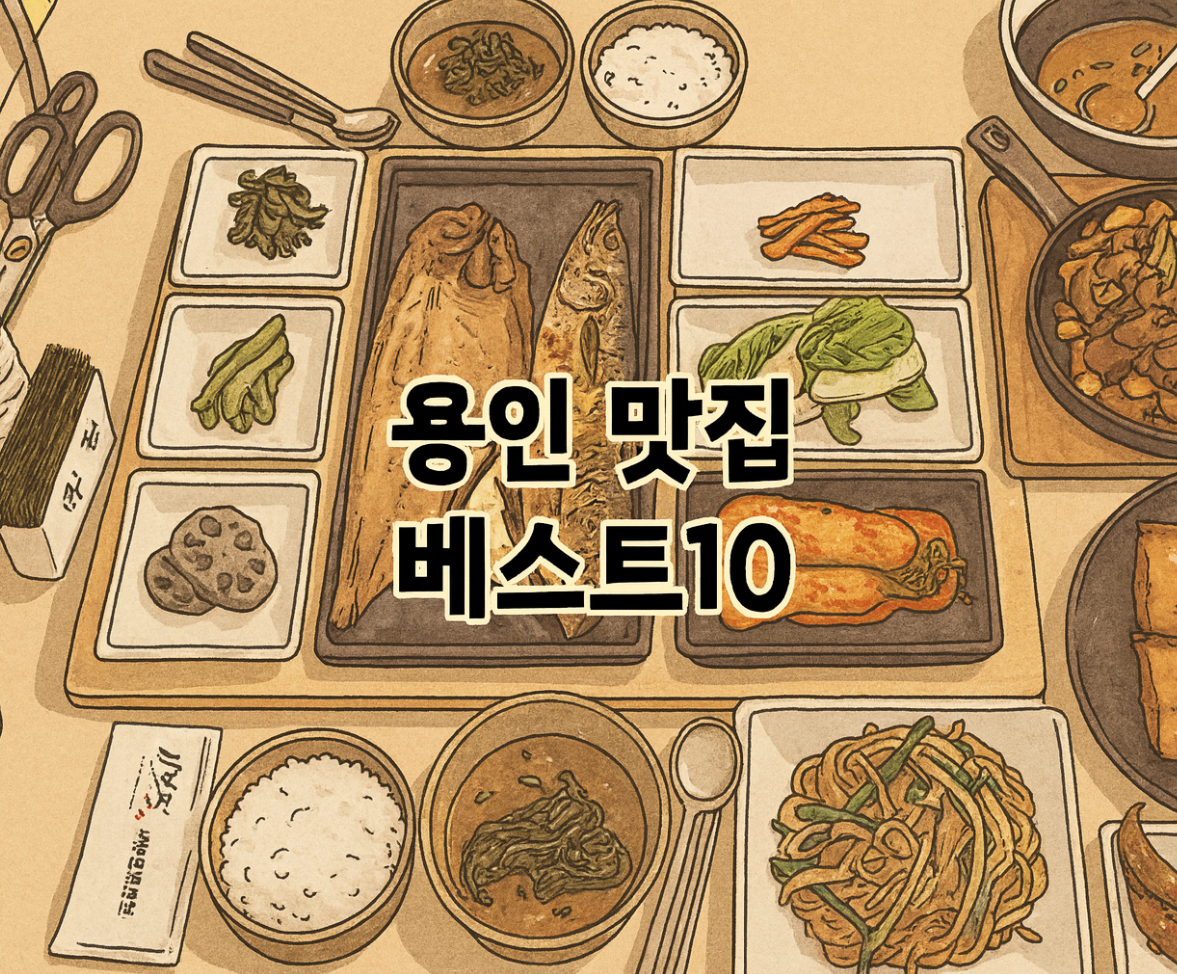 용인 맛집 베스트10