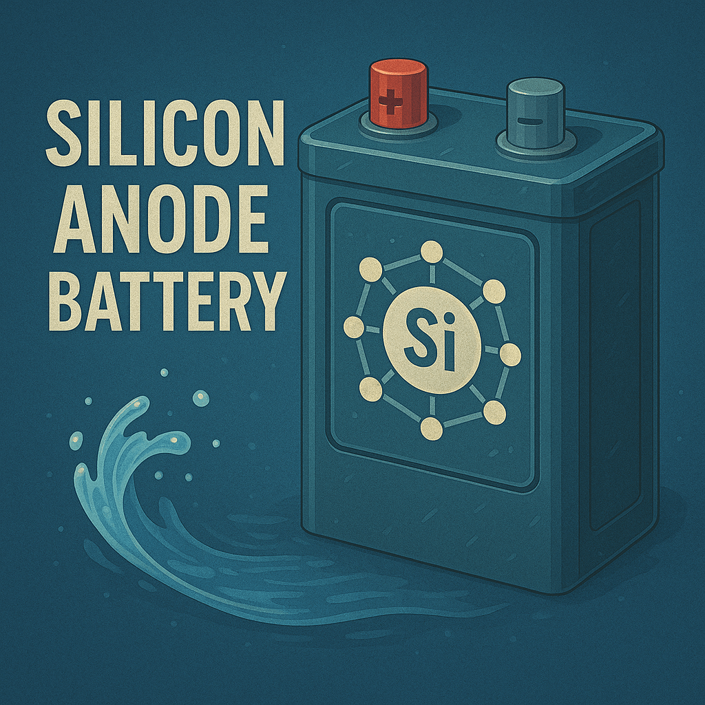 실리콘 음극재 배터리 제조