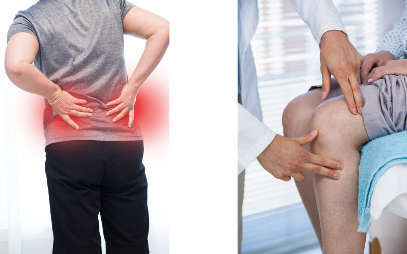 허리와 무릎통증