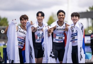육상 계주 금메달