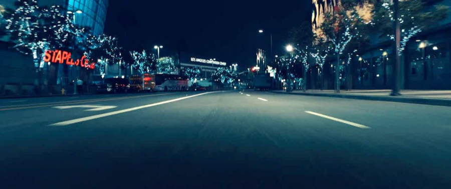 영화 '드라이브' LA배경