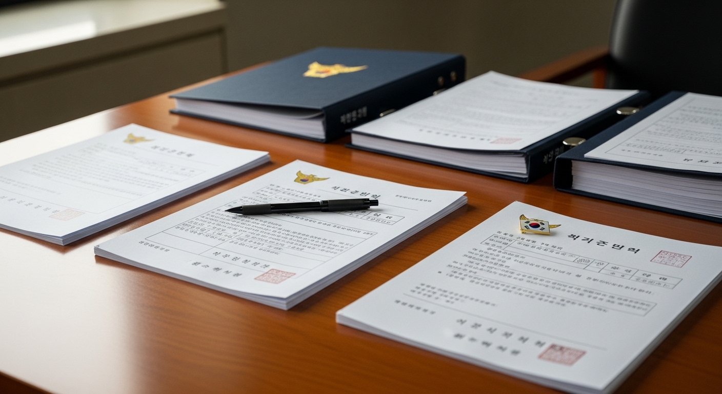 경찰서 서류&amp;#44; 변사 확인서&amp;#44; 사망 확인