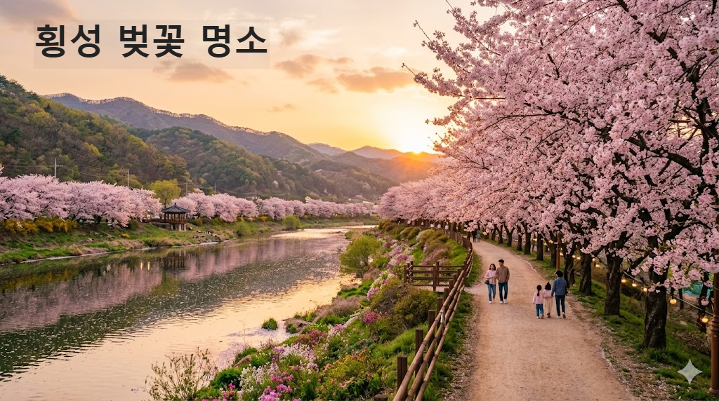 횡성 벚꽃 명소