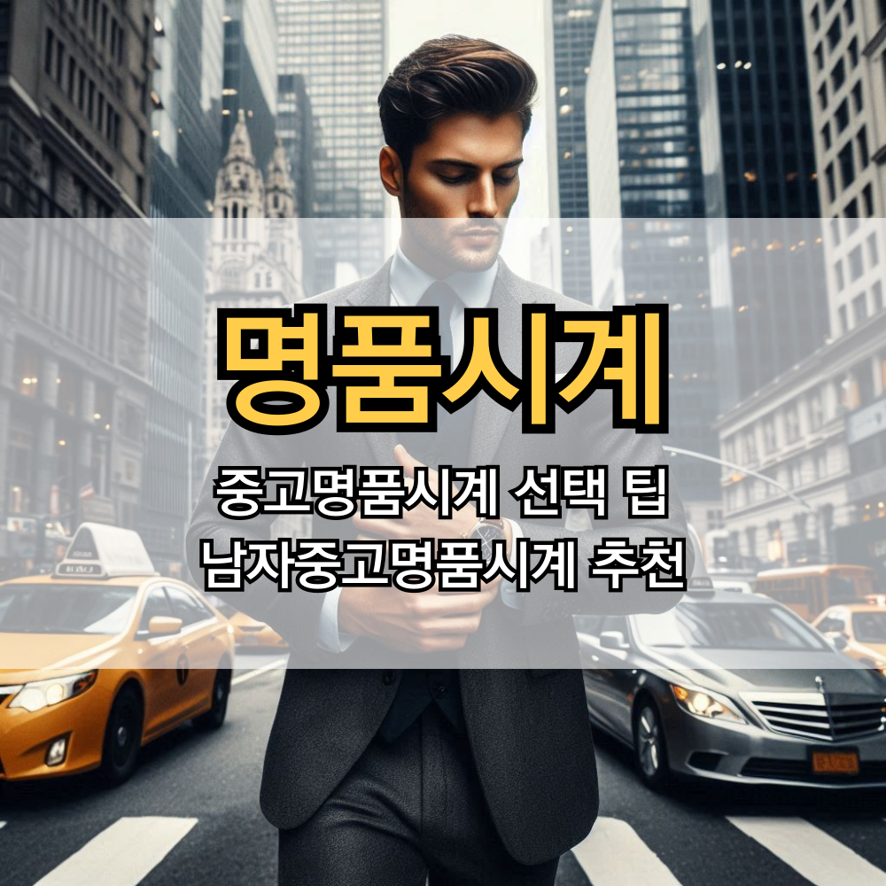 명품시계 중고명품시계 추천