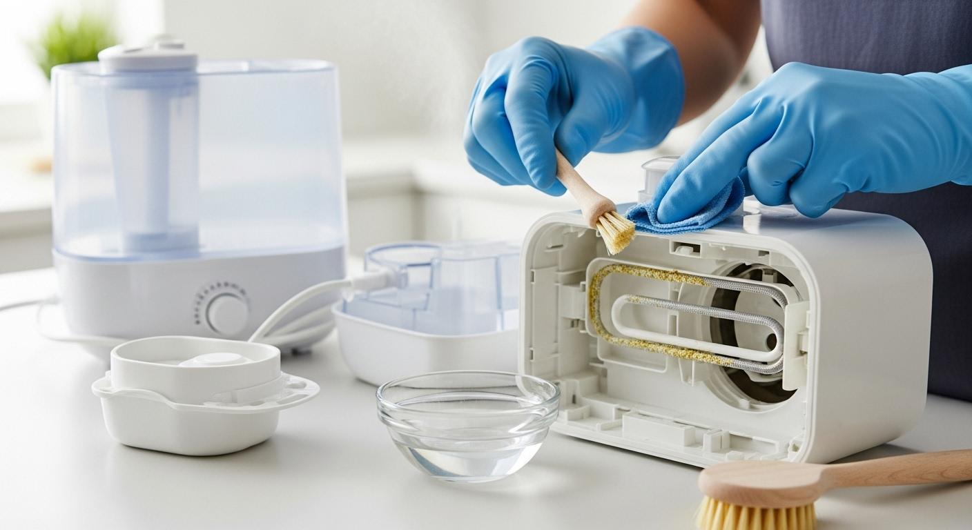 가습기 가열식 청소