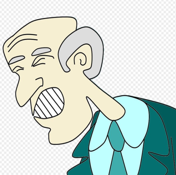 배 아픈 할아버지