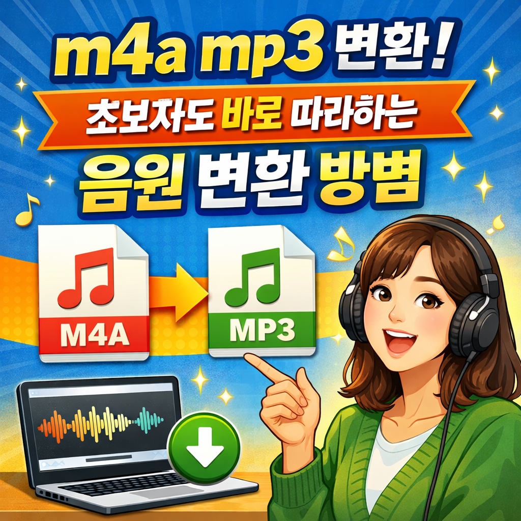 m4a mp3 변환