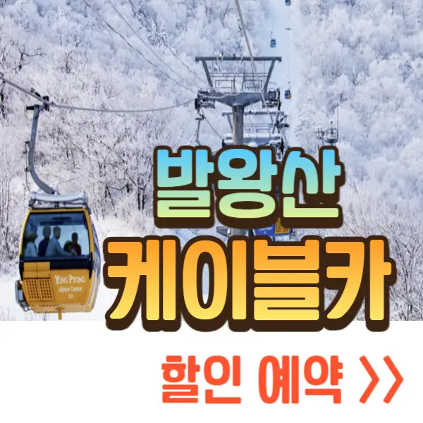 발왕산 케이블카