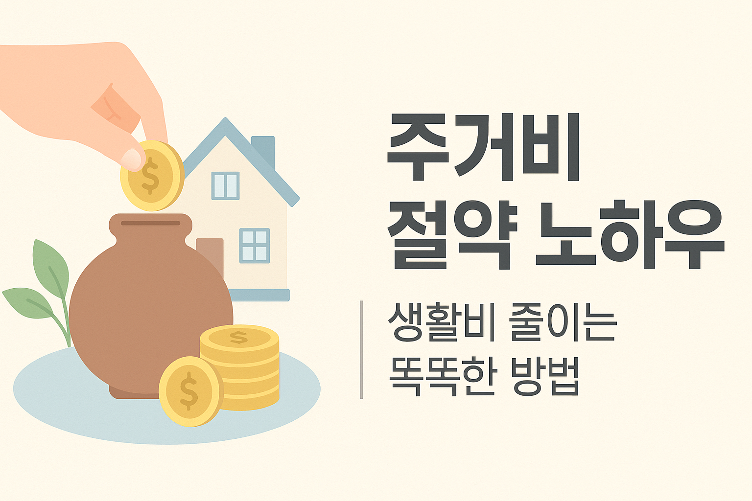 주거비 절약