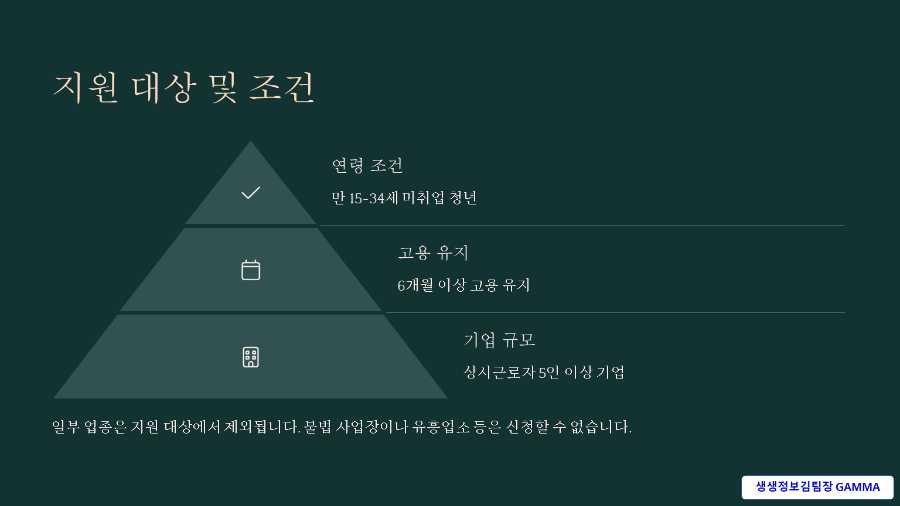 청년일자리 도약 장려금 2025 내용 확인/ 조건 자격