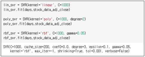 Machine Learning 적용과 결과