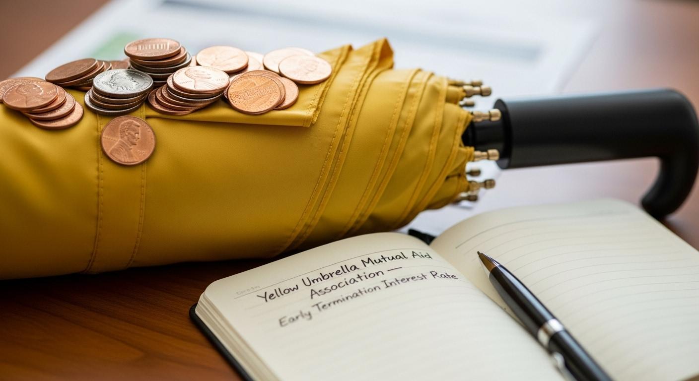 노란우산공제 중도해지 이자율