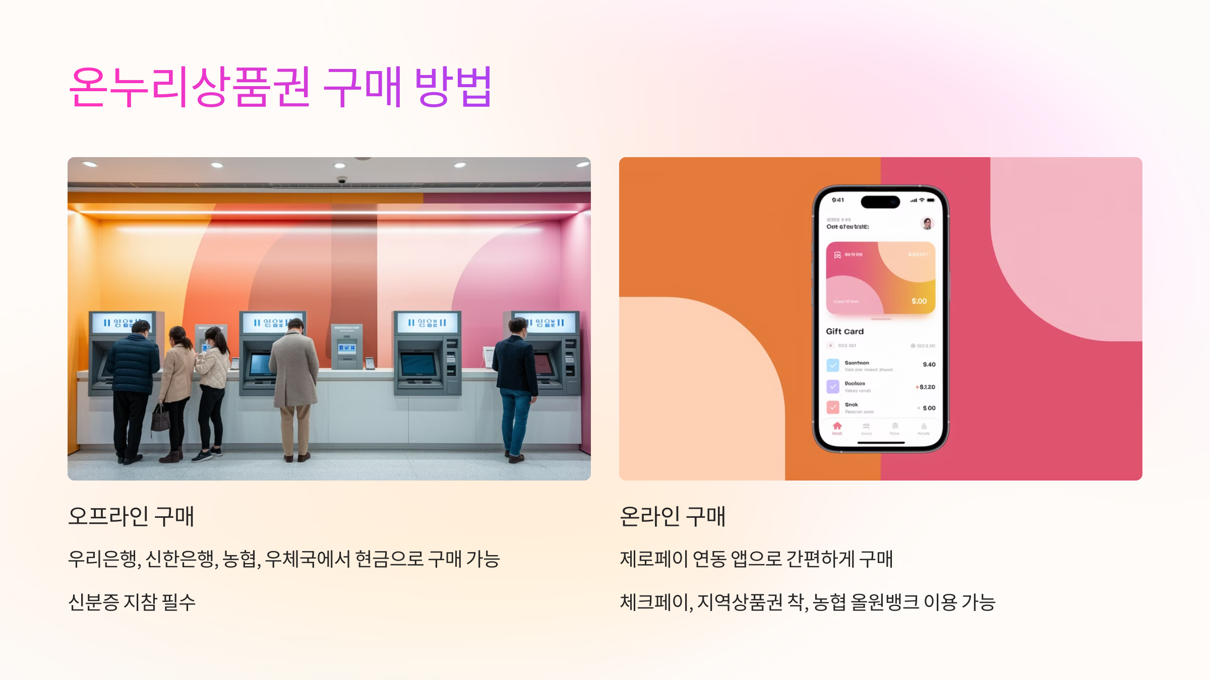 온누리상품권 구매 방법 🏦