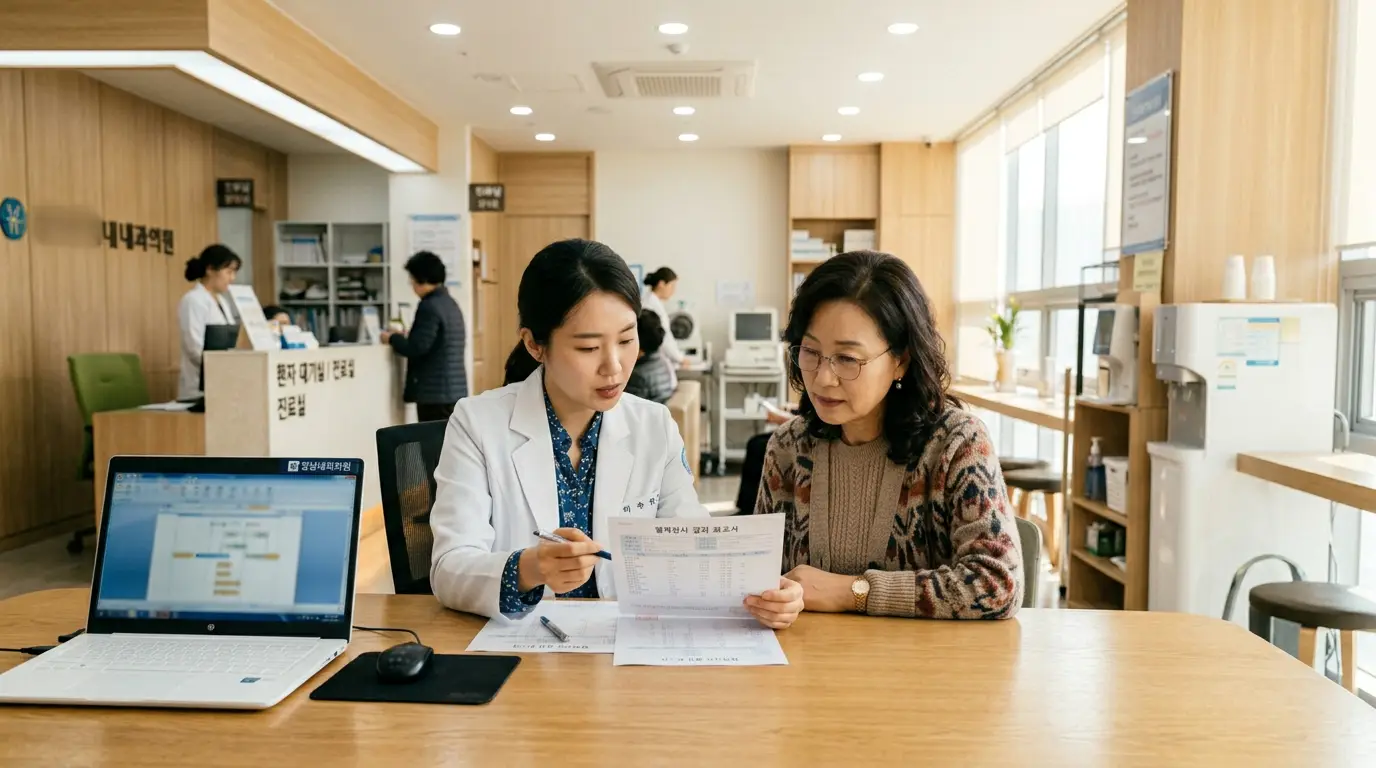 류마티스 관절염 혈액검사 조기진단