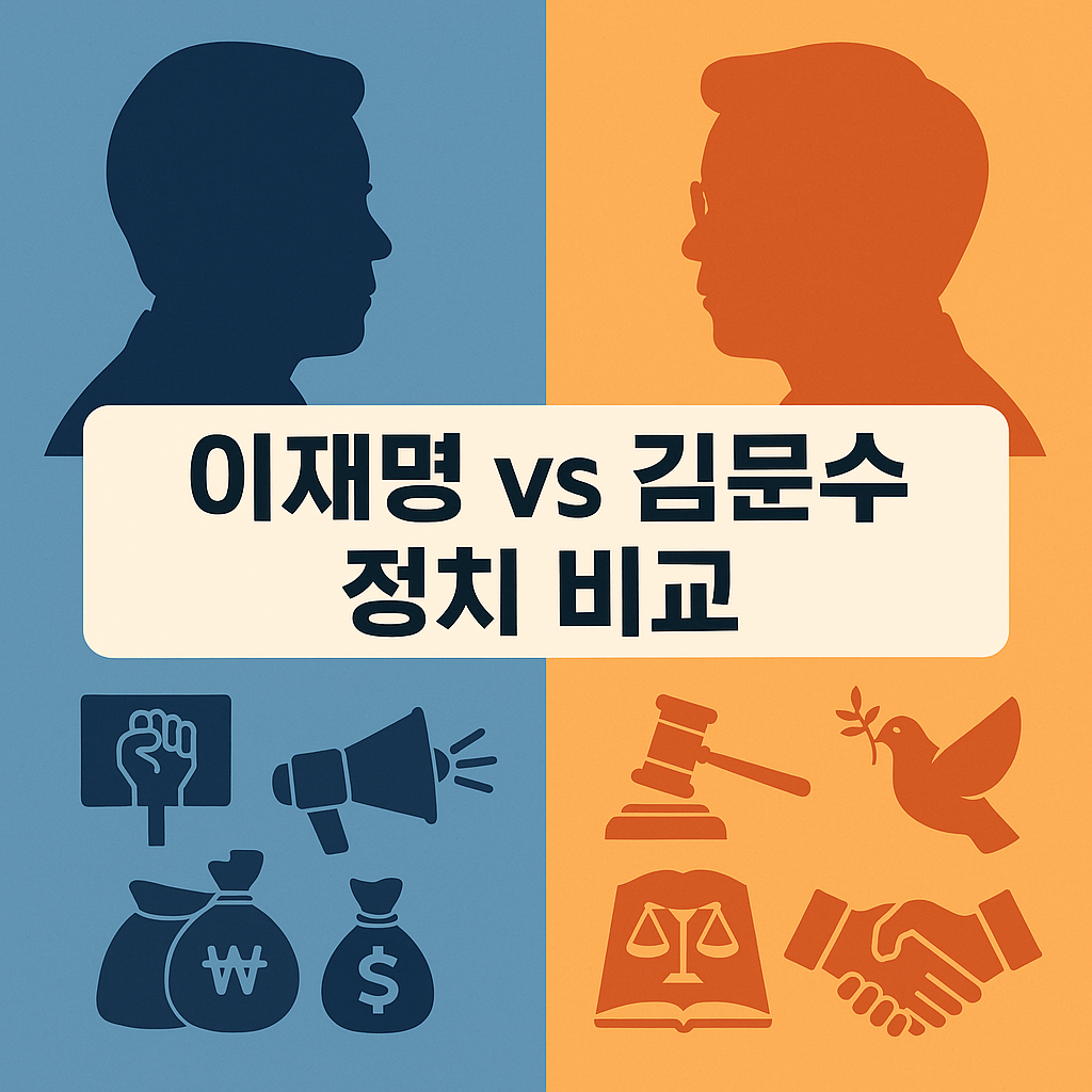 이재명 김문수 비교