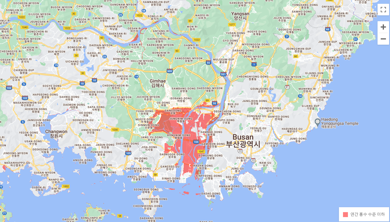 해수면-상승-지도-해수면-상승시-한반도-침수지역-부산