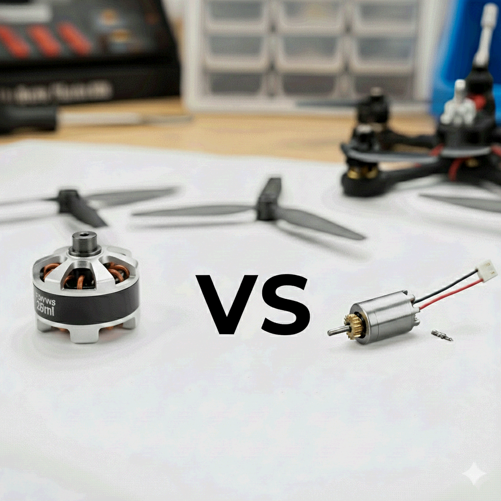 DIY 드론의 심장: 모터 종류와 작동 원리 완벽 이해하기
