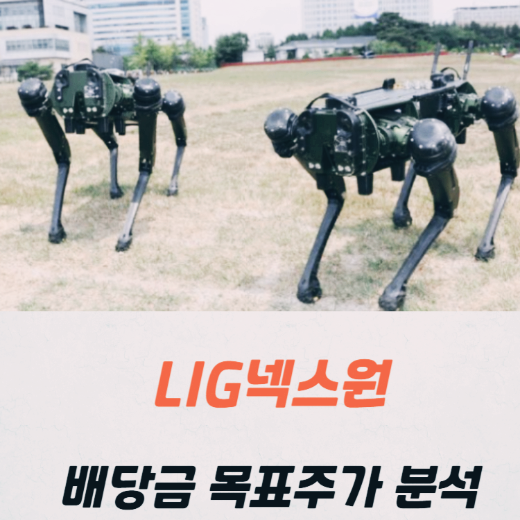 LIG넥스원 주가 전망 배당금 실적 분석