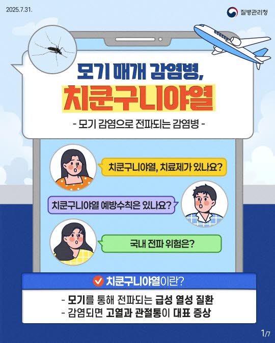 치쿤구니야열 증상부터 예방법까지