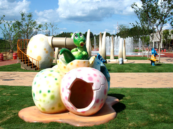 한탄강관광지-캐릭터놀이터