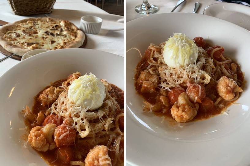 부라타 치즈 파스타