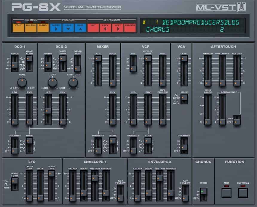 무료 가상악기 VST 모음 - PG 8X 신디사이저