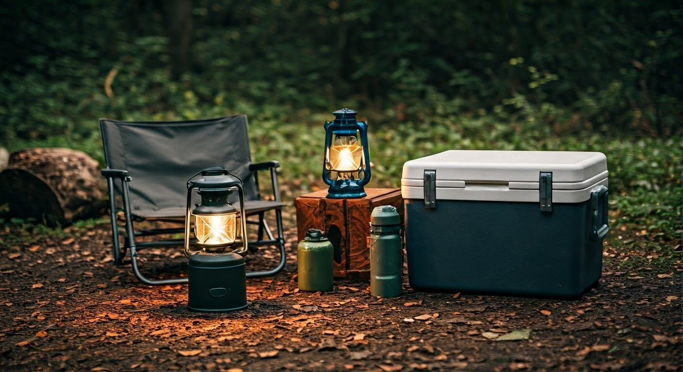 캠핑 준비물로 꼭 챙겨야 할 초보자 필수 아이템 모음