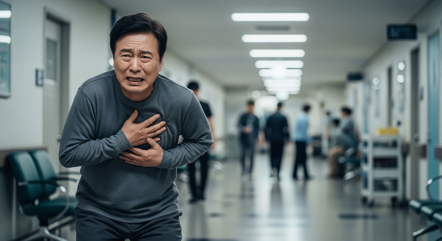 가슴이 콕콕찌르는 증상