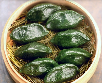 한국의 떡 종류 모시떡