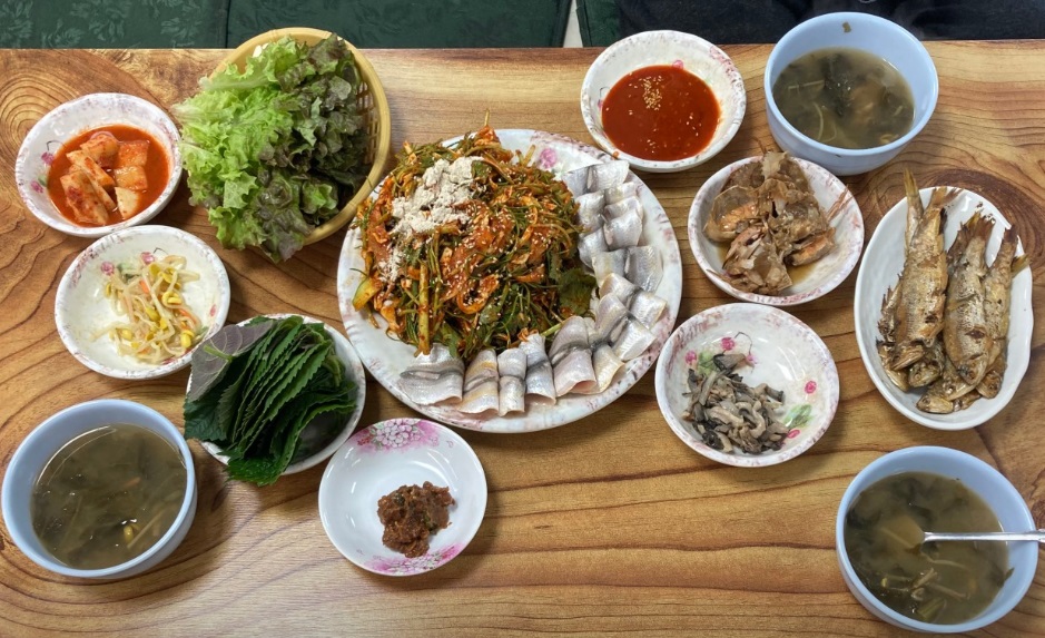 밴댕이 정식