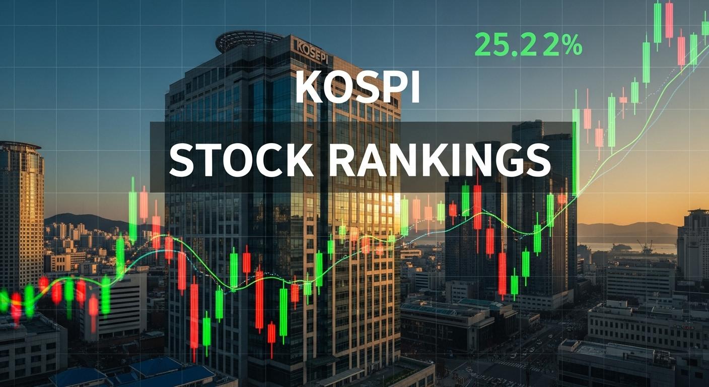 코스피 주가 순위