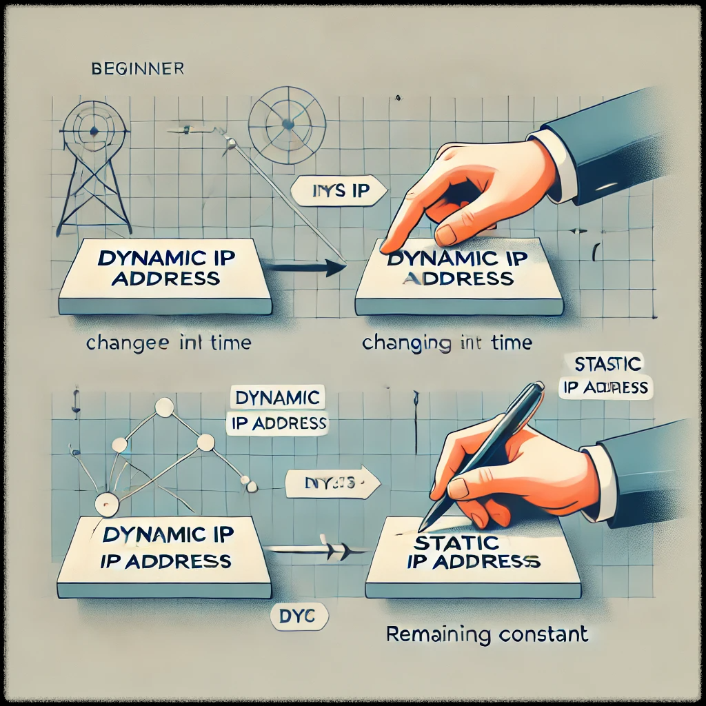 동적 IP와 고정 IP의 차이