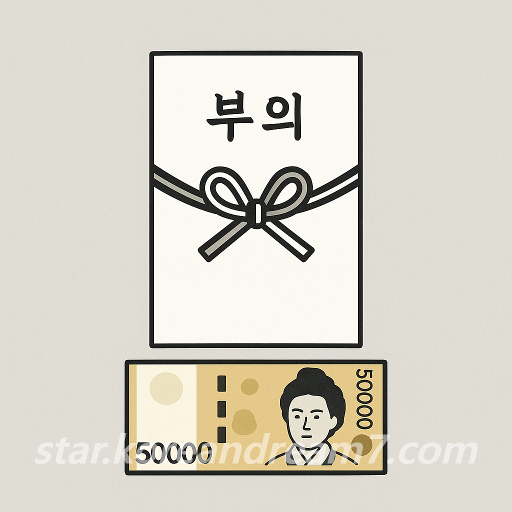 장례식 부조금 5만원