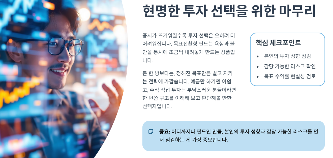 현명한 투자 선택을 위한 마무리