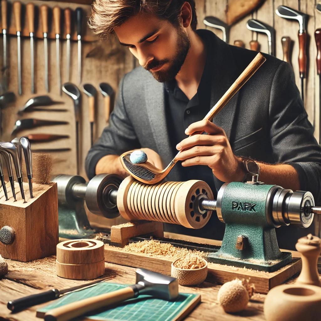 파크골프채 맞춤 제작 과정