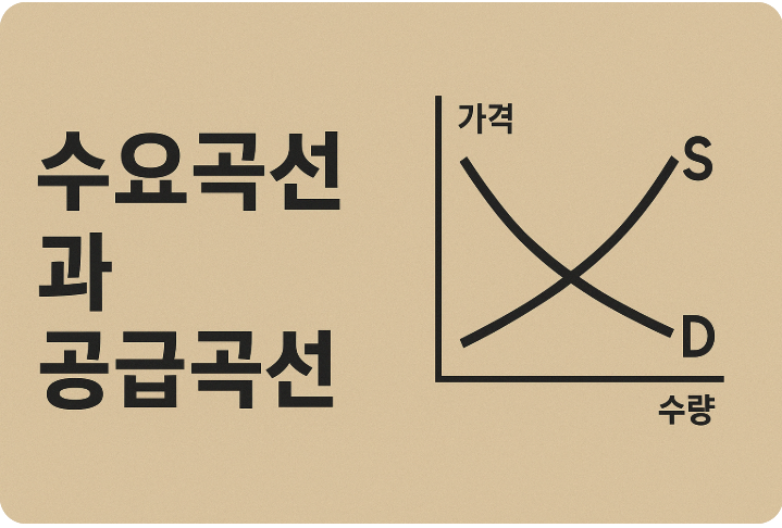 수요곡선과 공급곡선