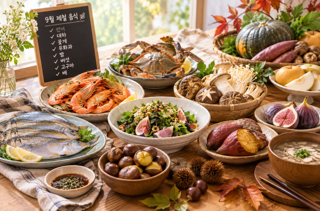 9월 제철 음식, 제철 과일