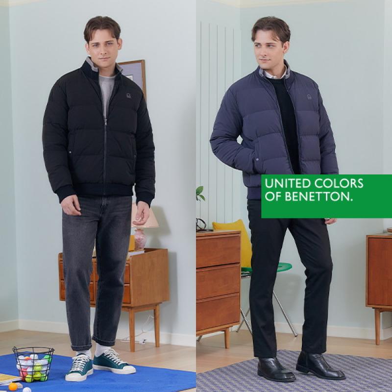 베네통골프 베네통골프 23FW 남성 비비드 다운