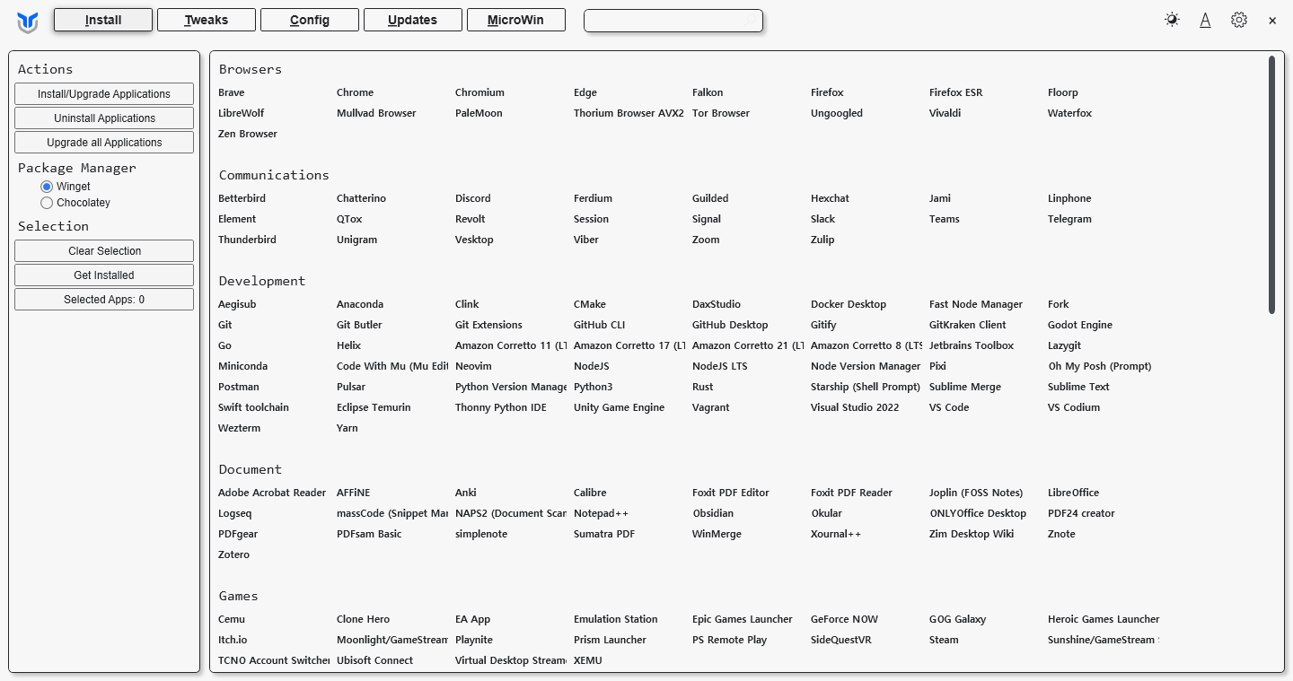 초콜라티(Chocolatey) 패키지 매니저