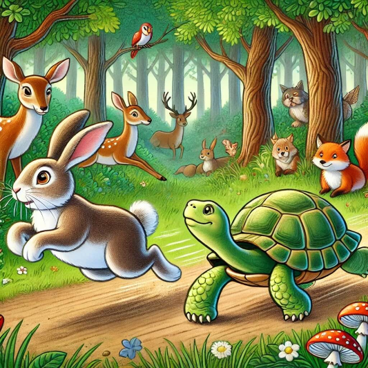 시대를 초월한 토끼와 거북이 동화 이야기
비올렛의 숲 https://forest-of-violet.co.kr