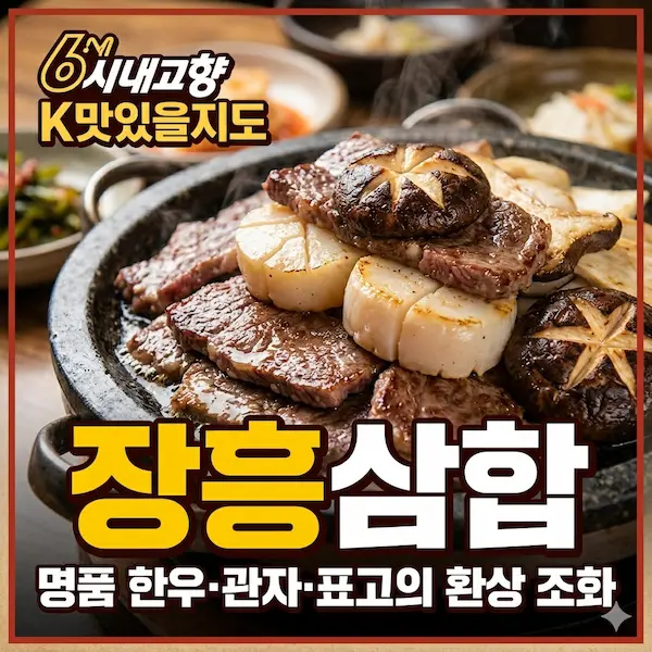 6시내고향 K맛있을지도 장흥삼합 썸네일