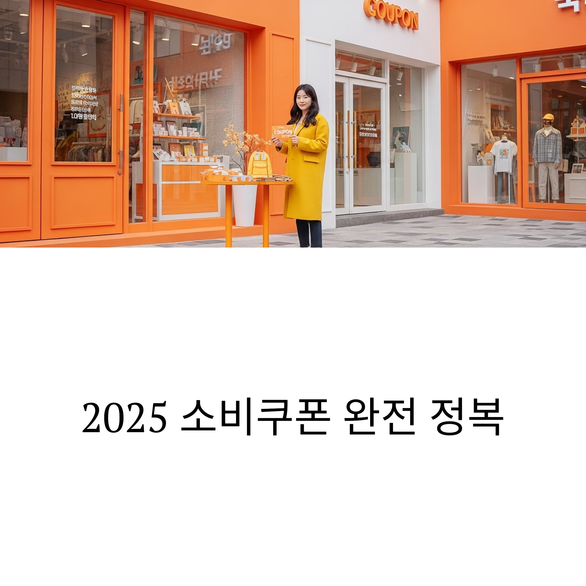 2025 소비쿠폰 완전 정복