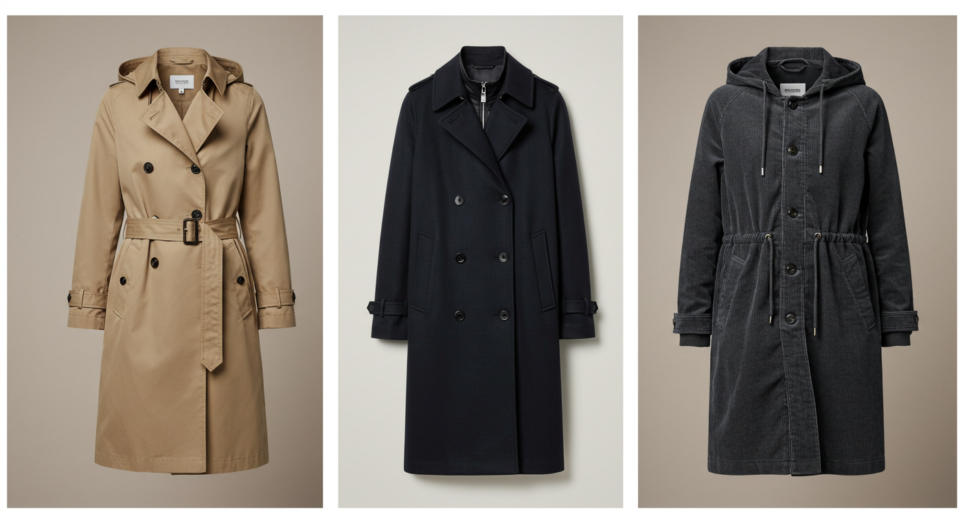 트렌치코트 사진